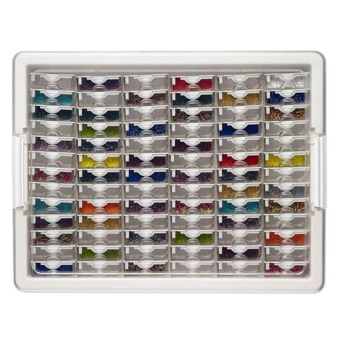42/50/78 Grid Jewelry Storage Set - Detachable, Stackable, And Portable Plastic Storage Containers, Suitable for Nail Art, Painting, And Jewelry Crafting Organization.
